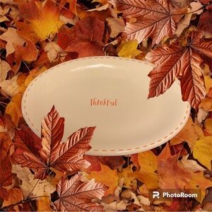 Rae Dunn THANKFUL plate